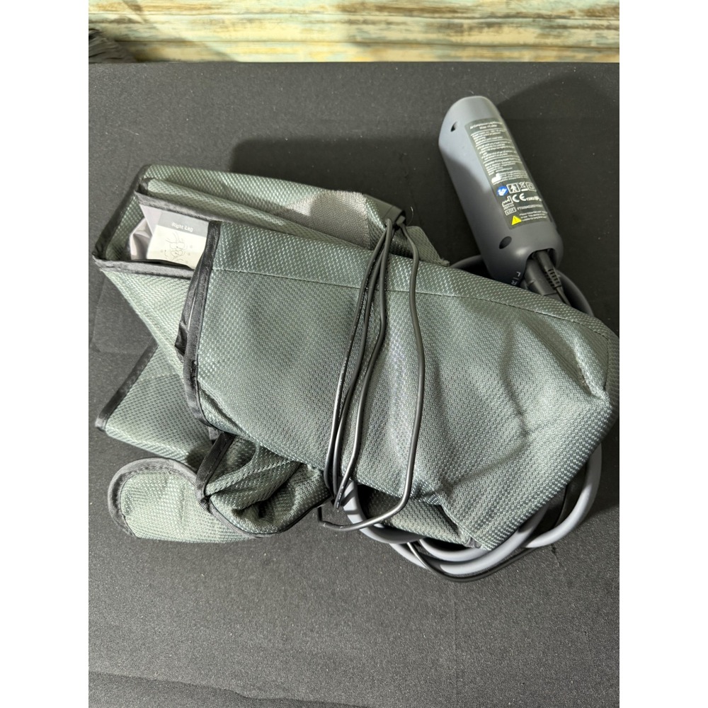 Fit King Air Compression Leg‎ Massager OS Gray Excellent FT-009A Calf Wraps